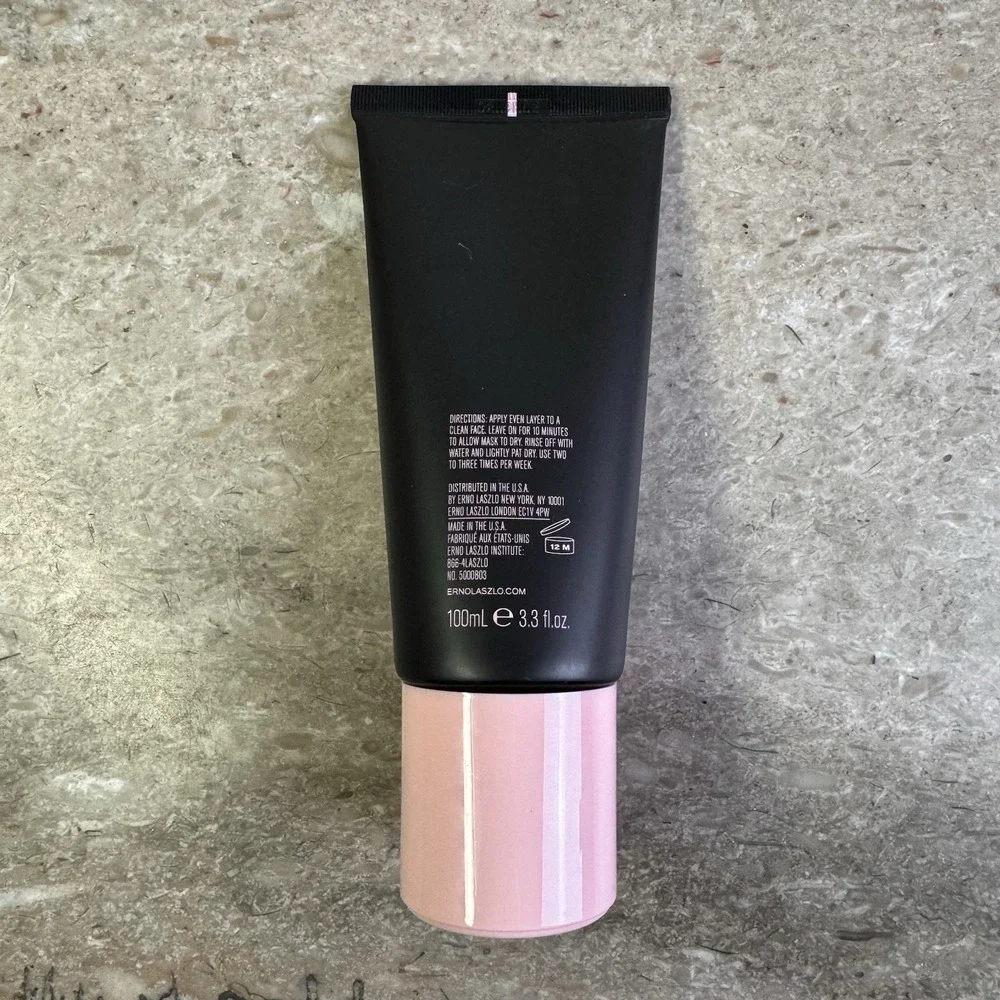 Pore Cleansing Clay Mask ERNO LASZLO New 3.3 fl‎ oz Detoxifying Sealed Cleanser